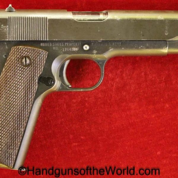 Colt, 1911A1, Remington Rand , .45acp, US, Army, 1944, 1911, 45, .45, acp, auto, WWII, WW2, Handgun, Pistol, C&R, Collectible, USA, American, America