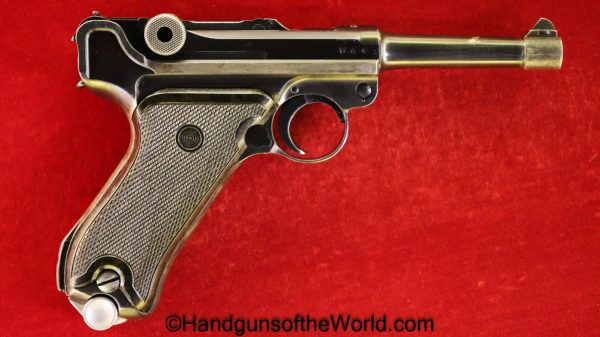 Luger, P.08, Mauser, BYF, 1939, 9mm, VOPO Rework, VOPO, German, Germany, WWII, WW2, Handgun, Pistol, C&R, Collectible, Shooter, Grade, P08, P 08, P-08