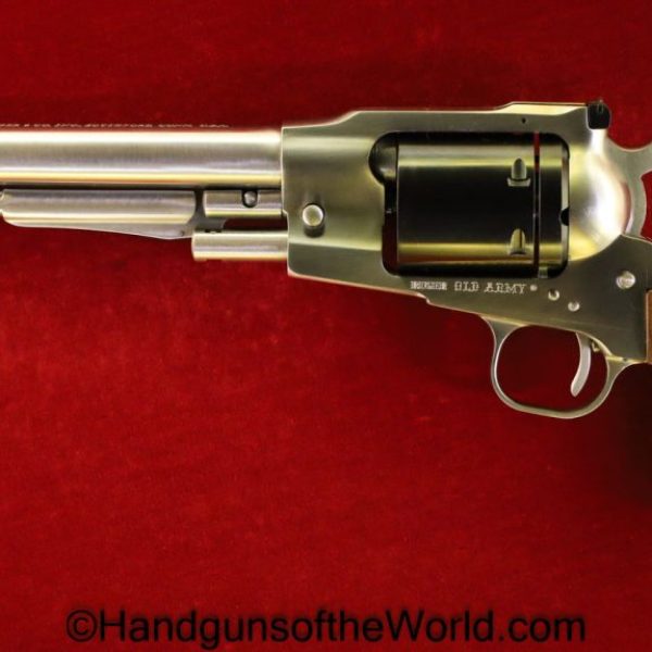Ruger, Old Model, Revolver, .45 Colt, 45, .45, Long Colt, Colt, .45LC, 45LC, USA, Handgun, Revolver, Collectible, Satin Nickel, Nickel, Firearm, Hand gun
