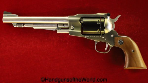 Ruger, Old Model, Revolver, .45 Colt, 45, .45, Long Colt, Colt, .45LC, 45LC, USA, Handgun, Revolver, Collectible, Satin Nickel, Nickel, Firearm, Hand gun