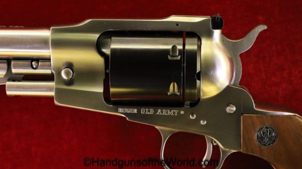 Ruger, Old Model, Revolver, .45 Colt, 45, .45, Long Colt, Colt, .45LC, 45LC, USA, Handgun, Revolver, Collectible, Satin Nickel, Nickel, Firearm, Hand gun