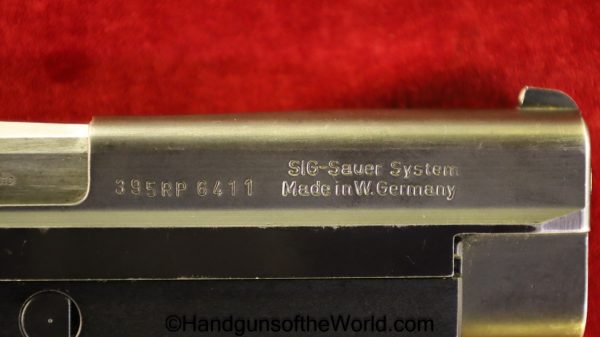 SIG-Sauer, Browning, BDA, .45acp, 1978, Sig, Sauer, Sig Sauer, 45, .45, acp, auto, German, West German, Handgun, Pistol, C&R, Collectible, West Germany