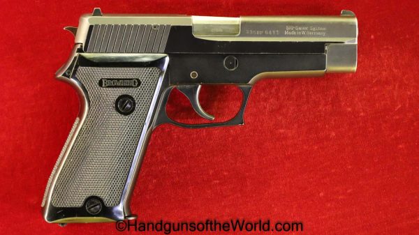 SIG-Sauer, Browning, BDA, .45acp, 1978, Sig, Sauer, Sig Sauer, 45, .45, acp, auto, German, West German, Handgun, Pistol, C&R, Collectible, West Germany