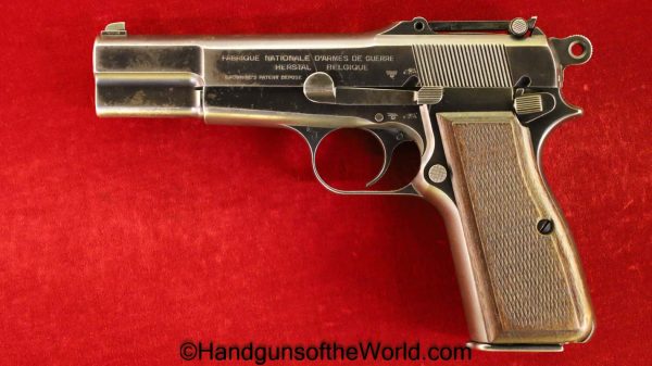 FN, Browning, High Power, 9mm, Tangent Sight, German, WWII, WW2, Germany, Handgun, Pistol, C&R, Collectible, BHP, WaA613, WaA 613, Hi Power, Hi-Power