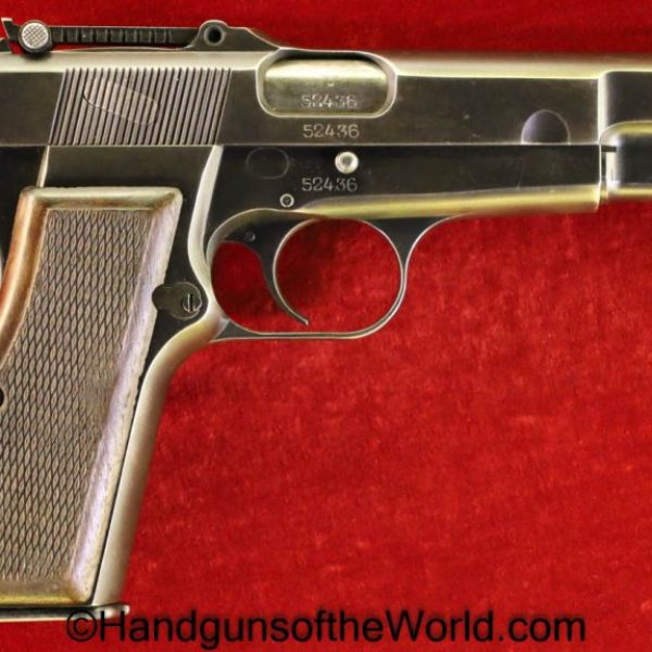 FN, Browning, High Power, 9mm, Tangent Sight, German, WWII, WW2, Germany, Handgun, Pistol, C&R, Collectible, BHP, WaA613, WaA 613, Hi Power, Hi-Power