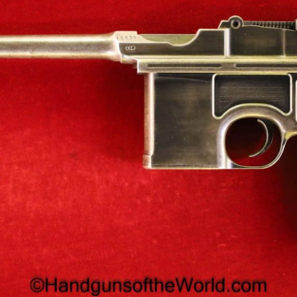 Mauser, C96, 1896, Broomhandle, 7.63mm, with Matching Stock, with Provenance, German, Germany, Handgun, Pistol, C&R, Collectible, 7.63, Hand gun