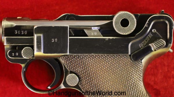 Luger, P.08, Mauser, S/42, 1937, 9mm, 2nd Variation, German, WWII, WW2, Germany, Handgun, Pistol, C&R, Collectible, S-42, S42, P08, P 08, P-08, Late