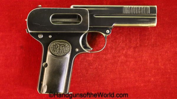 Dreyse, 1907, 7.65mm, Prussian, Customs, Marked, Prussia, German, Germany, Handgun, Pistol, C&R, Collectible, Model, K.PrZ.V., Pocket, 32, .32, acp, auto