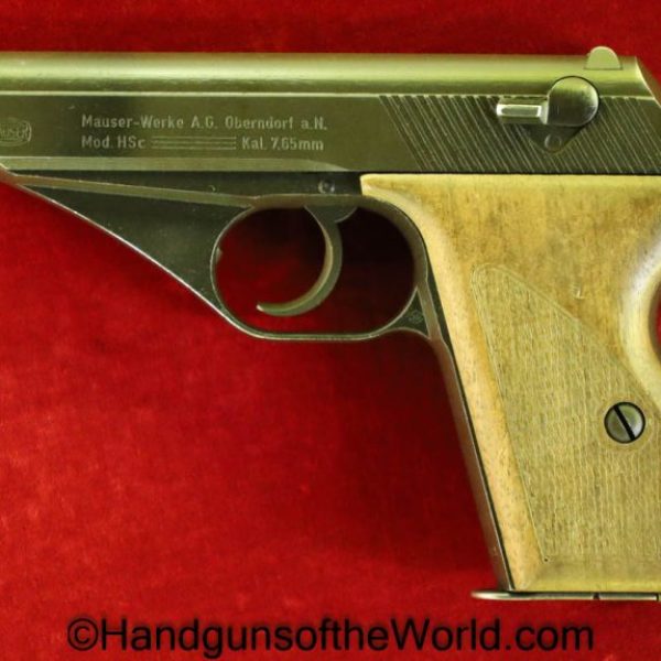 Mauser, HSc, 7.65mm, Post War, French, Mint, France, Post-War, German, Germany, Handgun, Pistol, C&R, Collectible, Pocket, 7.65, 32, .32, acp, auto