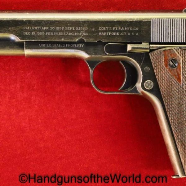 Colt, 1911, .45acp, US, Army, 1917, WWI, WW1, USA, American, America, Handgun, Pistol, C&R, Collectible, 45, .45, acp, auto, Hand gun, Firearm, Americana