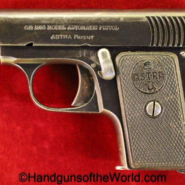 Astra, Model, 1916, 6.35mm, Full Rig, with Holster, Hope, 6.35, .25, 25, acp, auto, Spain, Spanish, Handgun, Pistol, C&R, Collectible, VP, Vest Pocket