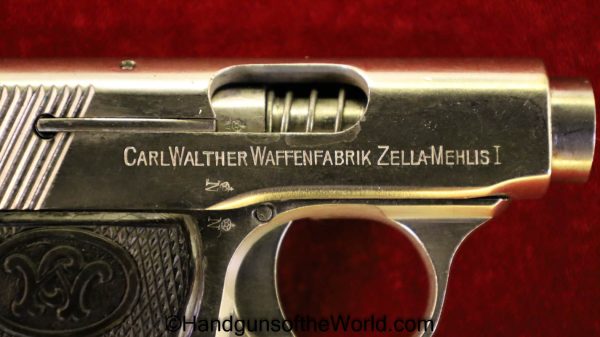 Walther, Model 5, 6.35mm, Vest Pocket, VP, Handgun, Pistol, C&R, Collectible, German, Germany, Model, 5, V, Model V, 25, .25, acp, auto, Hand gun