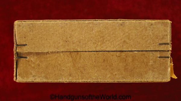 Mauser, 9mm, Export, Ammo-Geco, Export Ammo, Geco, Ammunition, C96, 1896, Broomhandle, Broom Handle, Original, Collectible, German, Germany, Boxed