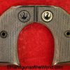 Ruger, BlackHawk, Grips, Original, Collectible, America, American, USA, Black Hawk, Grip, Revolver, Handgun, Hand Gun, Plastic, Black, With medallions