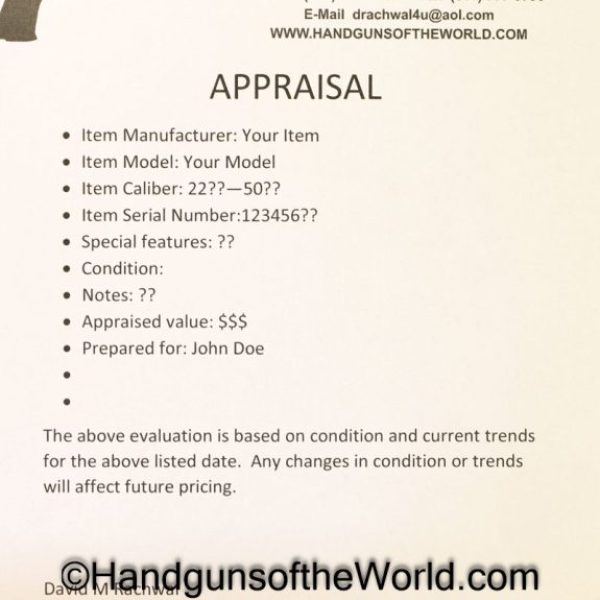 Appraisal, Firearm, Firearms, Handguns, Handgun, Pistol, Pistols, Hand gun, Hand guns, Collectible, Antique, Vintage, Rifle, Rifles, Value, Worth