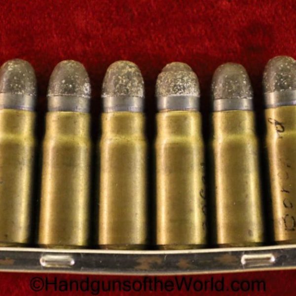Borchardt, 1893, 7.65mm, ammunition, 6 rounds, Ammo, 7.65, Original, Collectible, C93, C 93, C-93, German, Germany, Strip, Stripper Clip, Stripper-Clip