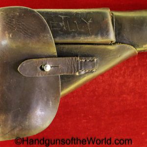 FN, Browning, High Power, Holster, German, WWII, 1944, WW2, Germany, Original, Handgun, Pistol, Hi Power, Hi-Power, BHP, clg 44, clg, 44, Breakaway, WaA66