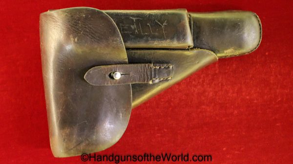 FN, Browning, High Power, Holster, German, WWII, 1944, WW2, Germany, Original, Handgun, Pistol, Hi Power, Hi-Power, BHP, clg 44, clg, 44, Breakaway, WaA66