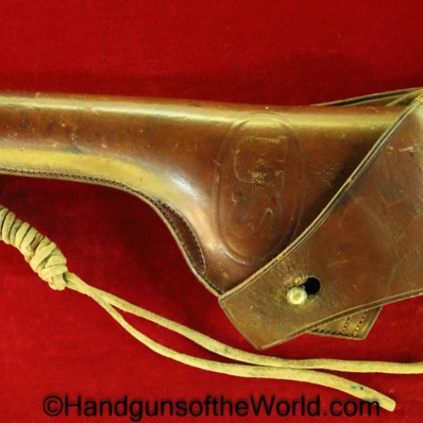 Colt, 1892, 1901, Revolver, Holster, Rock Island-Arsenal, 1909, T.C.C., Original, Collectible, US, USA, American, America, Americana, Model, 1896, 1889