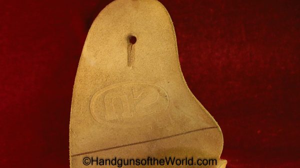 Colt, 1911, 1911A1, US, Boyt 44, Holster, brown, leather, boyt, 44, 1944, WWII, WW2, USA, American, America, Original, Collectible, Handgun, Pistol, Hand gun