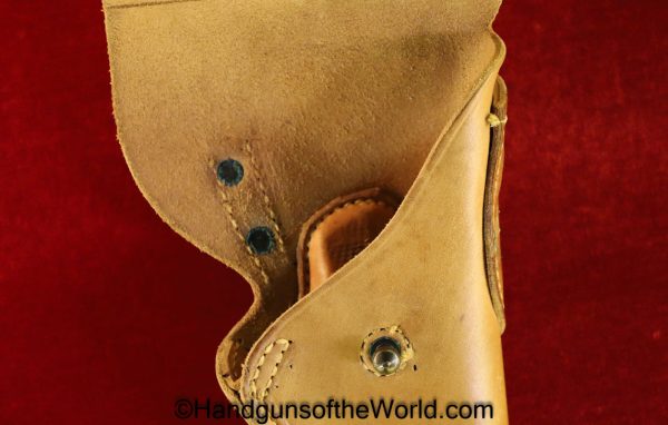 Colt, 1911, 1911A1, US, Boyt 44, Holster, brown, leather, boyt, 44, 1944, WWII, WW2, USA, American, America, Original, Collectible, Handgun, Pistol, Hand gun