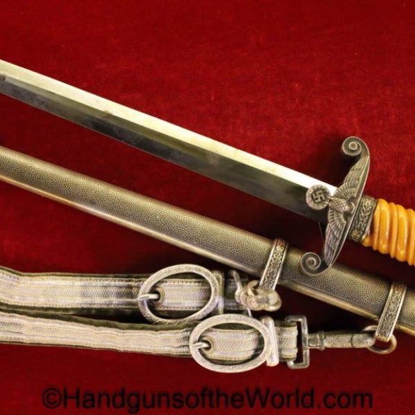 German, Germany, WW2, WWII, Army, Dagger, Eickhorn, with Hanger, Original, Edged Weapon, Weapon, Officer