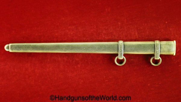 German, Germany, WW2, WWII, Army, Dagger, Eickhorn, with Hanger, Original, Edged Weapon, Weapon, Officer