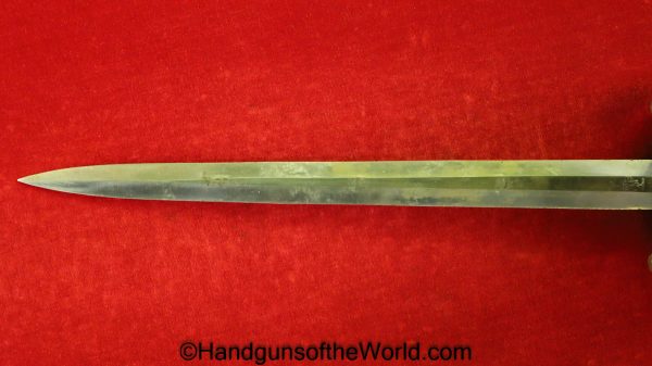 German, Germany, WW2, WWII, Army, Dagger, Eickhorn, with Hanger, Original, Edged Weapon, Weapon, Officer