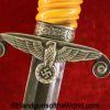 German, Germany, WW2, WWII, Army, Dagger, Eickhorn, with Hanger, Original, Edged Weapon, Weapon, Officer