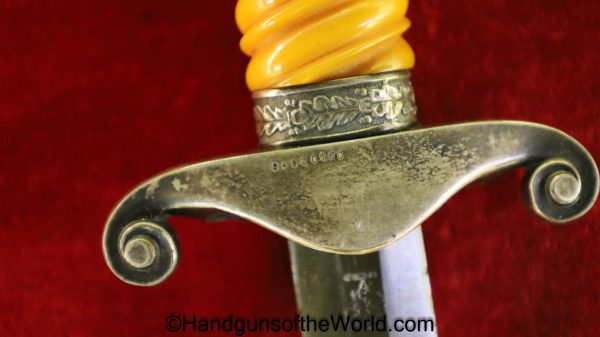 German, Germany, WW2, WWII, Army, Dagger, Eickhorn, with Hanger, Original, Edged Weapon, Weapon, Officer