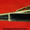 Luger, P.08, Holster, German, WWII, Dated, 1941, cxb 41, WaA727, Black, Leather, Hard Shell, Original, Collectible, 41, cxb, WaA 727, Handgun, Pistol, P08