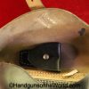 Luger, P.08, Holster, German, WWII, Dated, 1941, cxb 41, WaA727, Black, Leather, Hard Shell, Original, Collectible, 41, cxb, WaA 727, Handgun, Pistol, P08