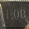 Luger, P.08, Holster, German, WWII, Dated, 1941, cxb 41, WaA727, Black, Leather, Hard Shell, Original, Collectible, 41, cxb, WaA 727, Handgun, Pistol, P08