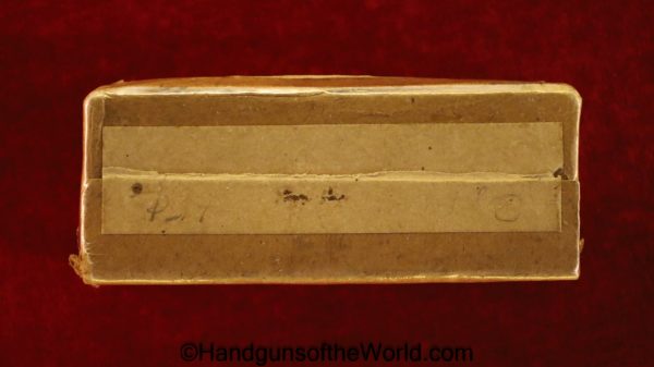Mauser, C96, Broomhandle, 1896, 7.63mm, Ammo, Sequioa-S.Francisco USA, N20 Automatic 7.63, 7.63, Sequioa, Original, Collectible, Handgun, Ammunition