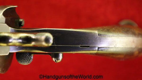 Reich Revolver, Model, 1883, 10.6mm, Erfurt, 1894, with Unit Markings, Unit Marked, German, Germany, WWI, WW1, Handgun, Revolver, Antique, Collectible