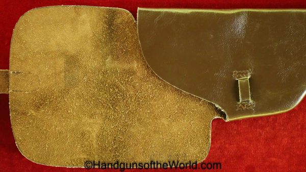 Walther, PPk, Pocket, Holster, Post-War, Post War, Handgun, Pistol, Hand gun, Brown, Leather, Collectible, Period, Vintage, No Belt Loop