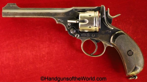 Webley, Mark V, .450-455, 6" Barrel, with Canadian Proof, Canadian, Canada, .455, 455, Handgun, Revolver, C&R, Collectible, Mark 5, Mk V, Mk 5, British