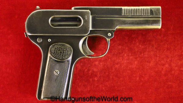 Dreyse, Model, 1907, 7.65mm, German, WWI, WW1, Germany, Imperial, Handgun, Pistol, C&R, Collectible, Pocket, 7.65, 32, .32, acp, auto, Hand gun, Vintage