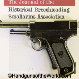 Brixia, Model, 1913, 9mm, Italian, Navy, Naval, Regia Marina, Naval, WWI, WW1, Handgun, Pistol, C&R, Collectible, Glisenti, Hand gun, Rubber Grips