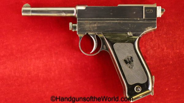 Brixia, Model, 1913, 9mm, Italian, Navy, Naval, Regia Marina, Naval, WWI, WW1, Handgun, Pistol, C&R, Collectible, Glisenti, Hand gun, Rubber Grips