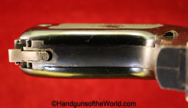 Brixia, Model, 1913, 9mm, Italian, Navy, Naval, Regia Marina, Naval, WWI, WW1, Handgun, Pistol, C&R, Collectible, Glisenti, Hand gun, Rubber Grips