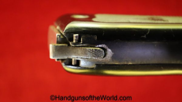 Brixia, Model, 1913, 9mm, Italian, Navy, Naval, Regia Marina, Naval, WWI, WW1, Handgun, Pistol, C&R, Collectible, Glisenti, Hand gun, Rubber Grips