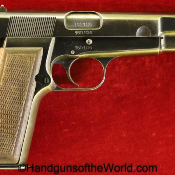 FN, Browning, High Power, 9mm, German, WWII, WW2, Germany, Handgun, Pistol, C&R, Collectible, Hi Power, Hi-Power, Hand gun, Belgian, Belgium, BHP