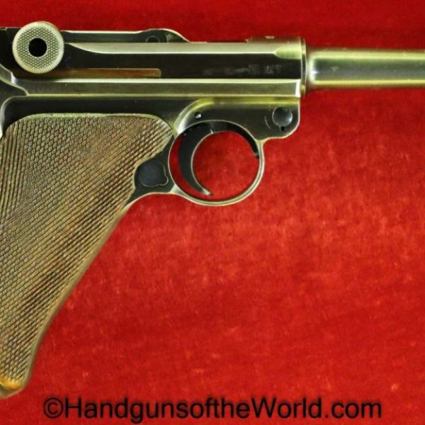 Luger, P08, P 08, P-08, P.08, Mauser, 42-1940, 9mm, German, WWII, WW2, Germany, 1940, 42, Handgun, Pistol, C&R, Collectible, Hand gun, E/655, E655, E 655