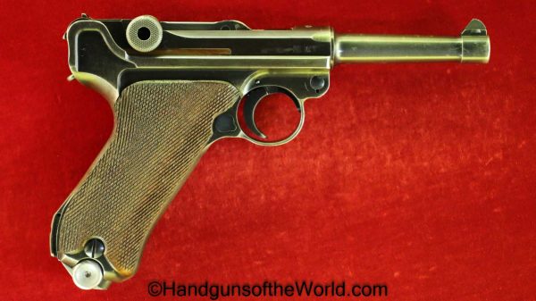 Luger, P08, P 08, P-08, P.08, Mauser, 42-1940, 9mm, German, WWII, WW2, Germany, 1940, 42, Handgun, Pistol, C&R, Collectible, Hand gun, E/655, E655, E 655