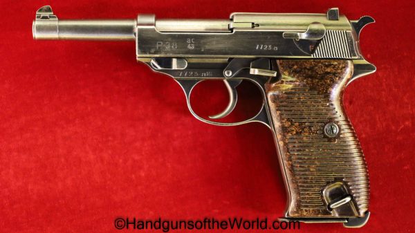 Walther, P-38, AC 43, 9mm, German, WWII, WW2, Germany, Handgun, Pistol, C&R, Collectible, Hand gun, P38, P.38, P 38, AC, 43, 1943, AC43, AC-43