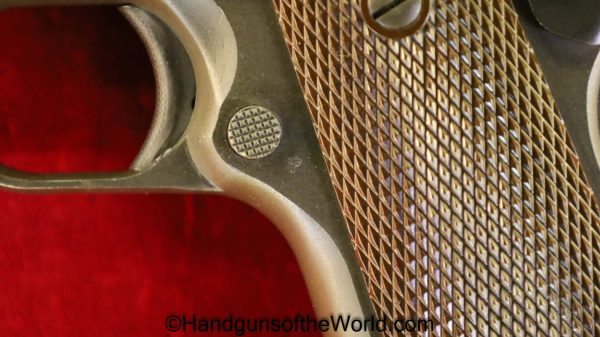 Colt, 1911A1, 1911, Remington Rand, .45acp, US, Army, 1943, WWII, WW2, Handgun, Pistol, C&R, Collectible, Remington, 45, .45, acp, auto, USA, American