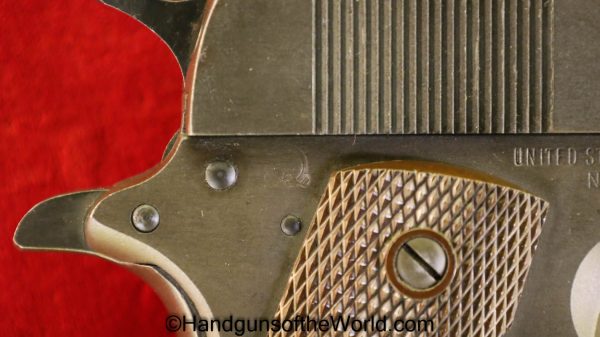 Colt, 1911A1, 1911, Remington Rand, .45acp, US, Army, 1943, WWII, WW2, Handgun, Pistol, C&R, Collectible, Remington, 45, .45, acp, auto, USA, American