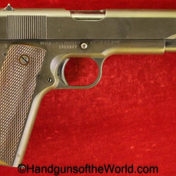 Colt, 1911A1, 1911, Remington Rand, .45acp, US, Army, 1943, WWII, WW2, Handgun, Pistol, C&R, Collectible, Remington, 45, .45, acp, auto, USA, American
