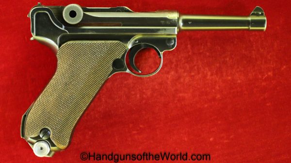 Luger, P08, P-08, P 08, P.08, Mauser, BYF41, 9mm, German, WWII, WW2, Germany, Handgun, Pistol, C&R, Collectible, 1941, 41, byf, byf 41, byf-41, E/655